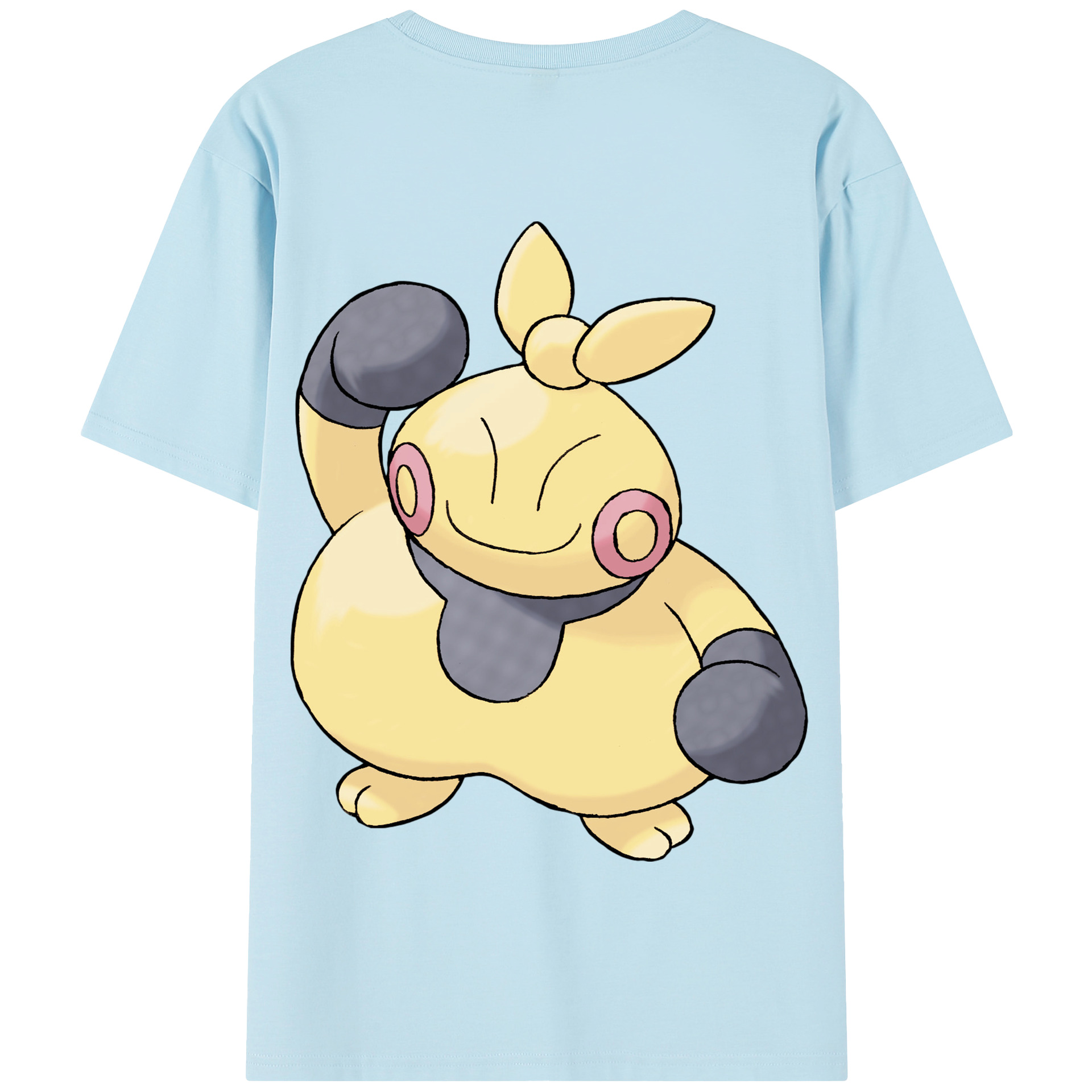 （画像用） ポケットモンスター Pokémon 綿100％半袖Tシャツ（背面プリント）